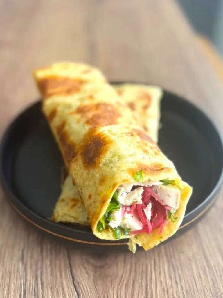 [FLA_CHI_SHI] SHITONNAISE BLACK CHILI CHICKEN FLATBREAD WRAP