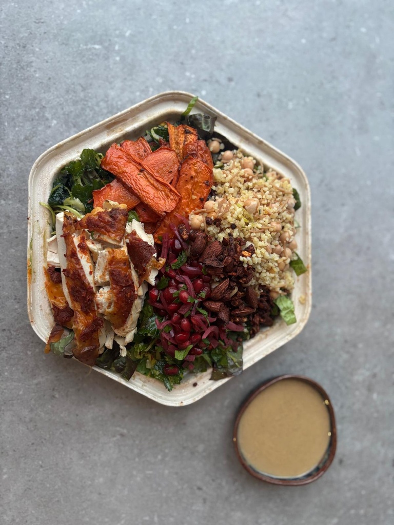 [MAH_BOW_CHI] MAHAMMARA BOWL (House-Spiced Crispy Tofu)