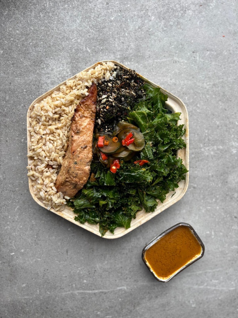MAPLE MISO SALMON BOWL